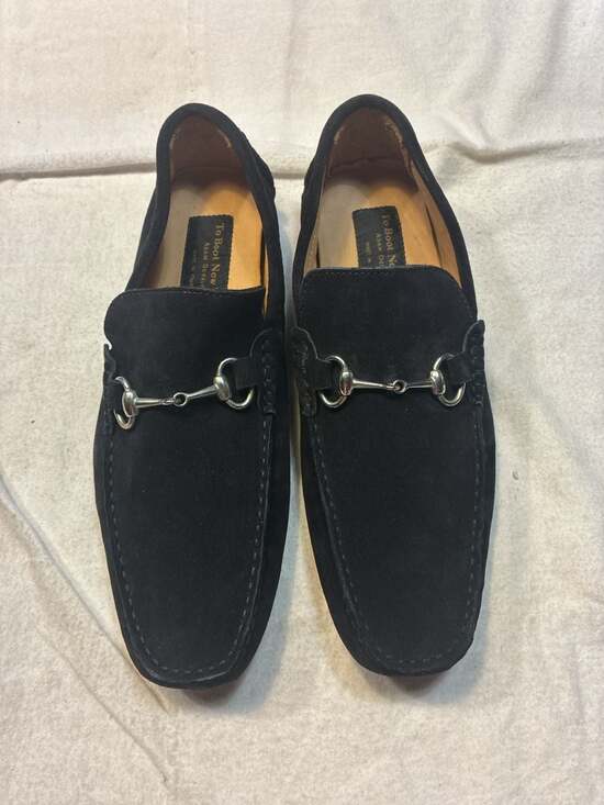 To Boot New York Adam Derrick Black Suede Bit Loafers main image 11